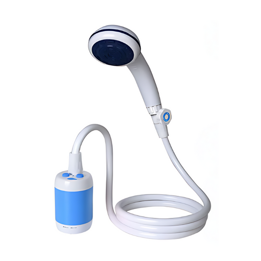 Avelena | AquaJet tragbare Outdoor-Dusche – wiederaufladbare Reise-Camping-Dusche mit einstellbarem Fluss