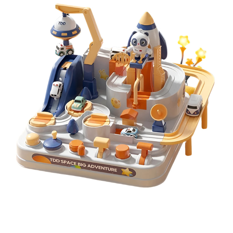 Avelena | Startrack Montessori Rennstrecke – Educational Car Spielset