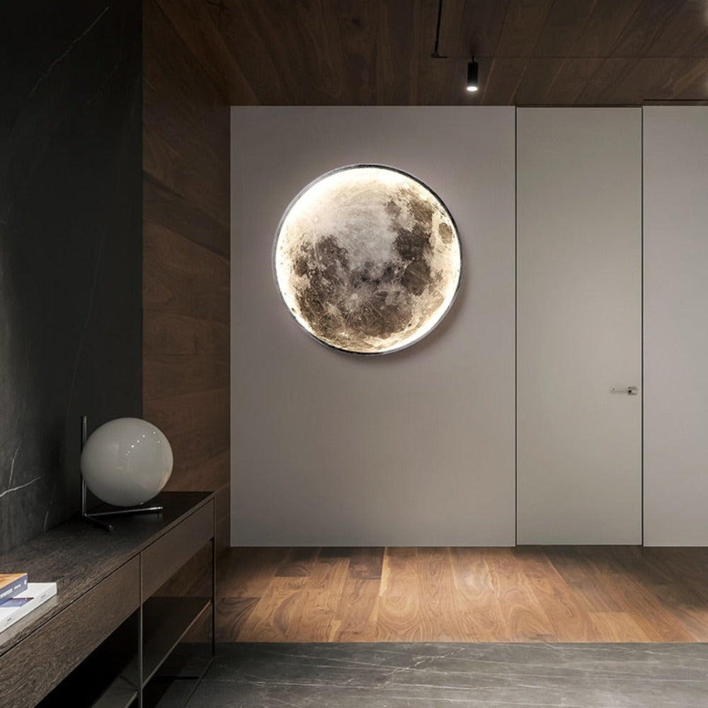 Avelena | 3D LED Mond oder Erde Decken- oder Wandlampe (3 Stile) 24CM-80CM