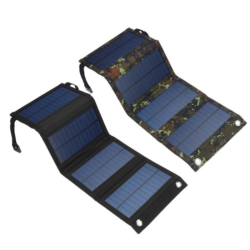 Avelena | SunPack | 50W Tragbares Solarpanel Klappbares Solarpanel