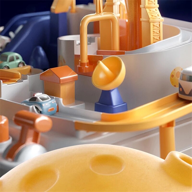 Avelena | Startrack Montessori Rennstrecke – Educational Car Spielset