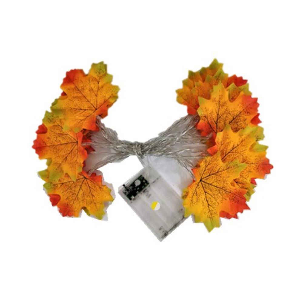 Avelena | Ahornblätter Herbst Lichterketten