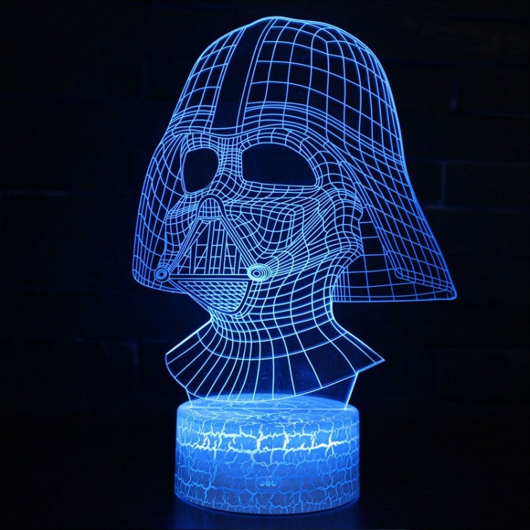 Avelena | 3D Lampe Star Wars Helm Darth Vader