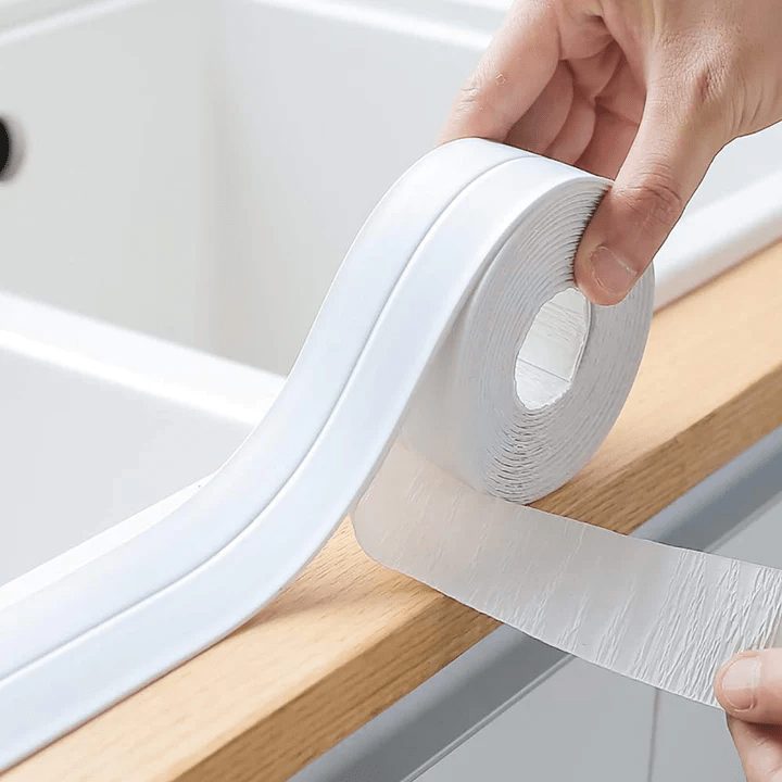 Avelena | Selbstklebender Dichtungsstreifen | Wasserdicht & Schimmelresistent | Flexibel Zuschneidbar | PE-Material