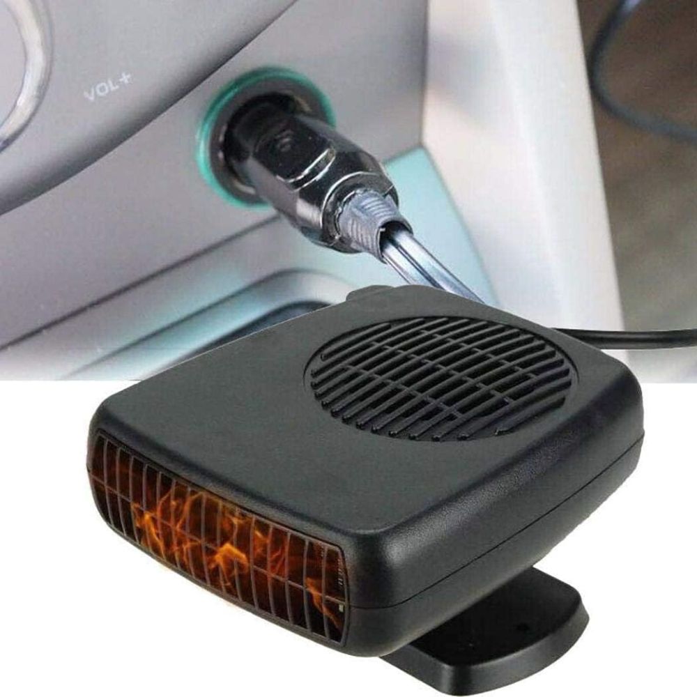 Avelena | TurboHeat | 12V Autoheizung – 150W/300W Keramischer Heizlüfter, Tragbarer Auto-Frostschutz & Wärmer