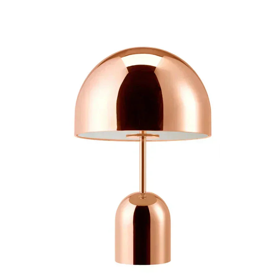 Avelena | Aeloria™ | Kupfer Tischlampe mit einstellbarer Helligkeit | Modernes Licht für Wohnzimmer & Schlafzimmer