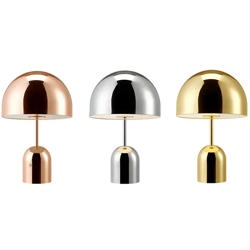 Avelena | Aeloria™ | Kupfer Tischlampe mit einstellbarer Helligkeit | Modernes Licht für Wohnzimmer & Schlafzimmer