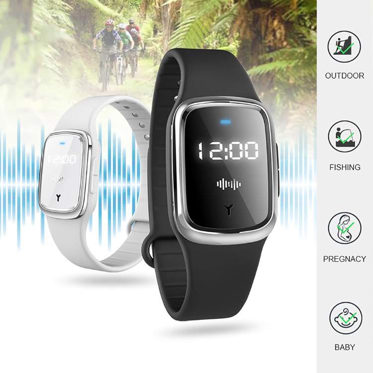 Avelena | Ultraschall-Mückenabwehr-Armband | Leicht, Wetterfest & Ideal für Outdoor-Aktivitäten