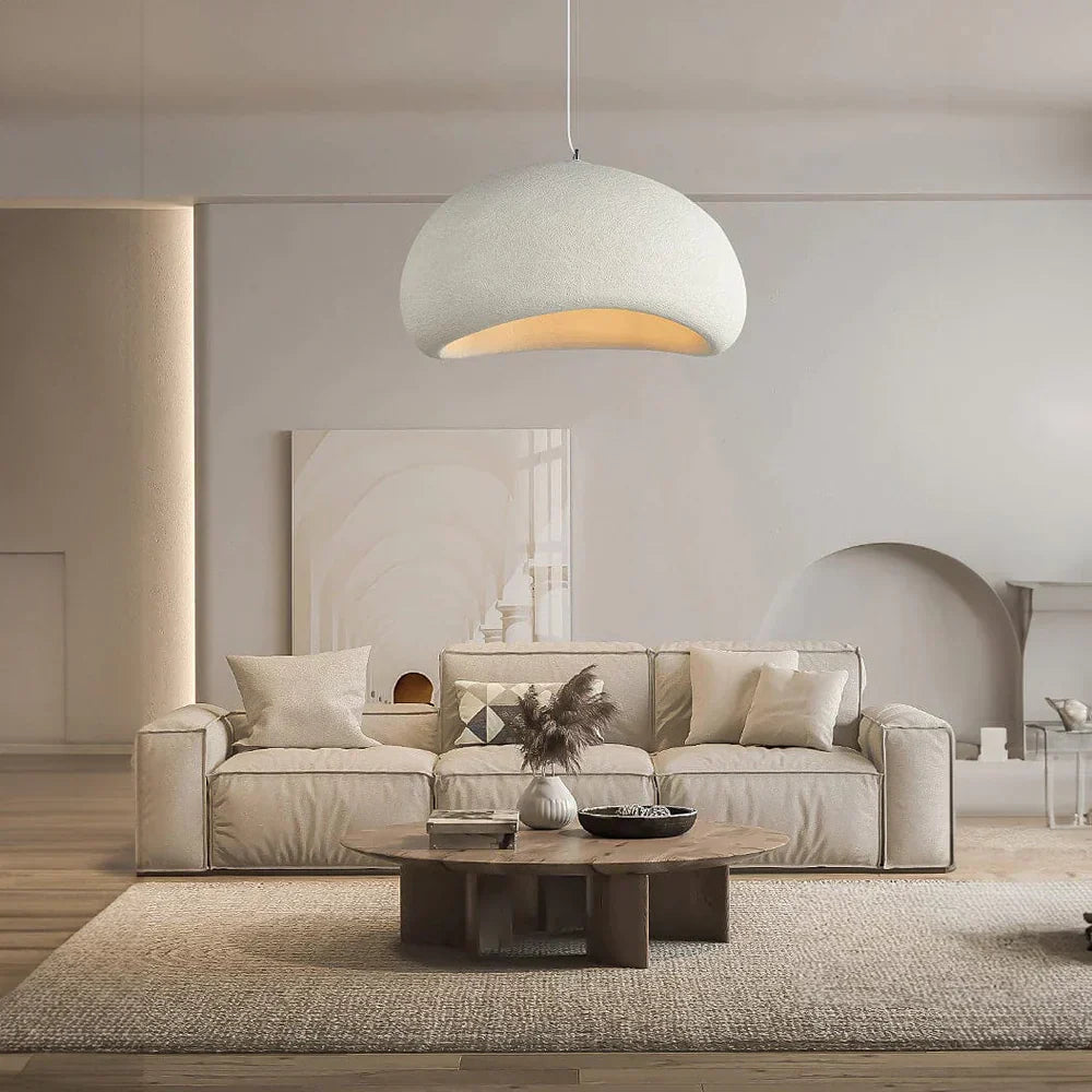 Avelena | ZenGlow Wabi Sabi Pendelleuchte | Minimalistisches Design | Elegante Hängeleuchte für Wohnzimmer & Esszimmer