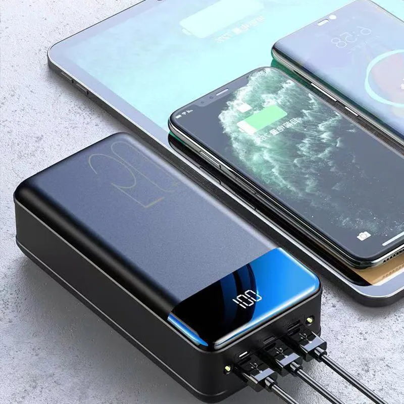 Avelena | 50000mAh große Kapazität Powerbank Mobiltelefon Super Schnelles Laden Mobiles Stromtablett Mobiler Computer Externer Stromversorgung