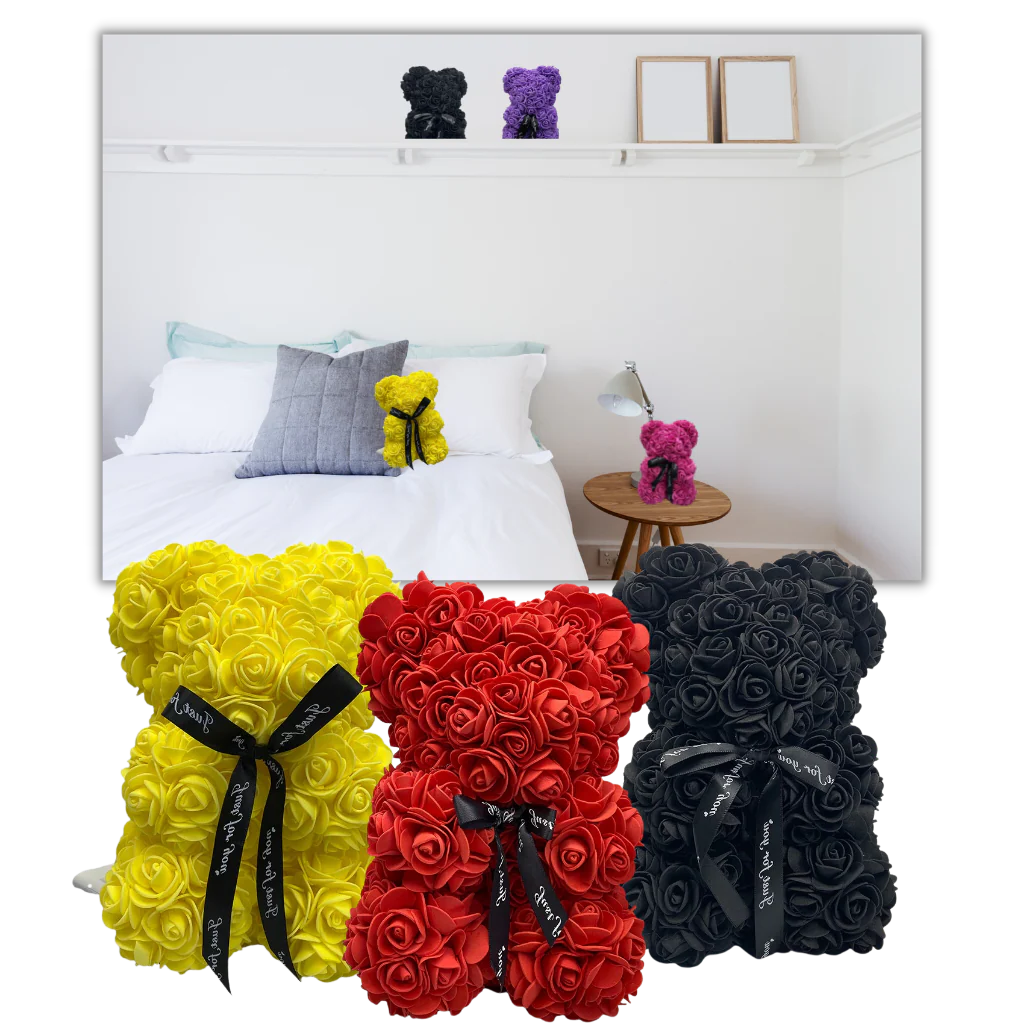 Avelena | Rosen Teddybär