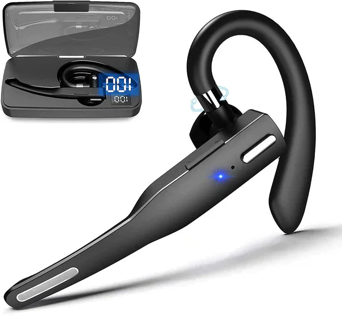 Avelena | Trucker Dual Mic Drahtloses Bluetooth 5.1 Noise Cancelling Headset/Ohrenhörer