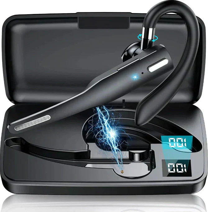 Avelena | Trucker Dual Mic Drahtloses Bluetooth 5.1 Noise Cancelling Headset/Ohrenhörer