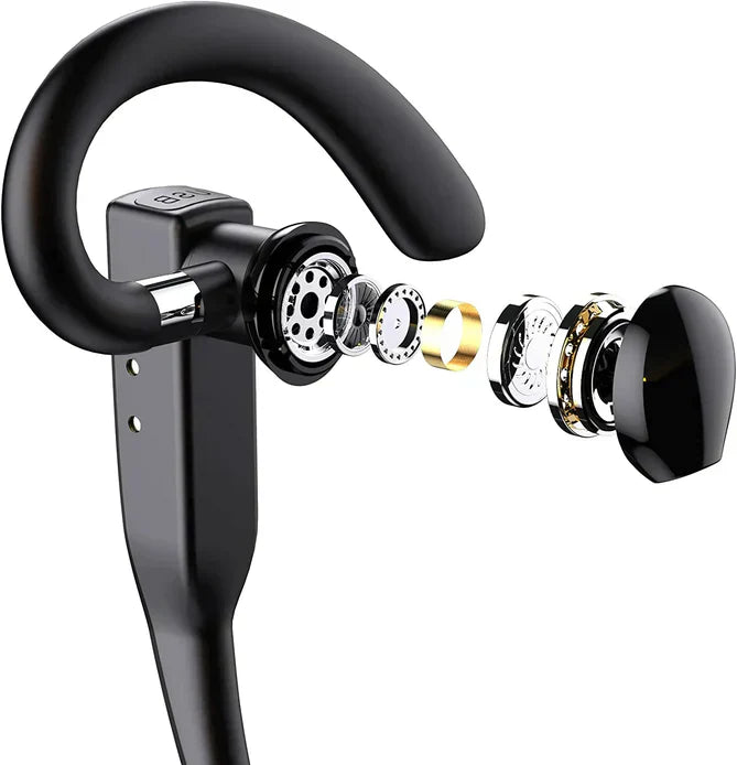 Avelena | Trucker Dual Mic Drahtloses Bluetooth 5.1 Noise Cancelling Headset/Ohrenhörer