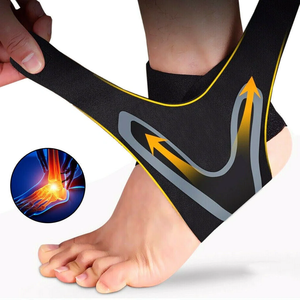 Avelena | Plantar Knöchel X Wickelstütze Kompressionssocke