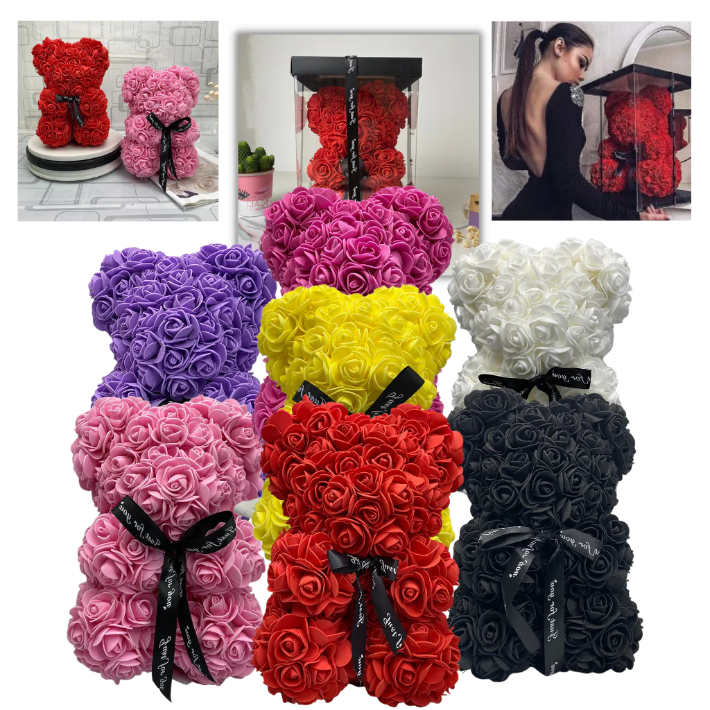 Avelena | Rosen Teddybär
