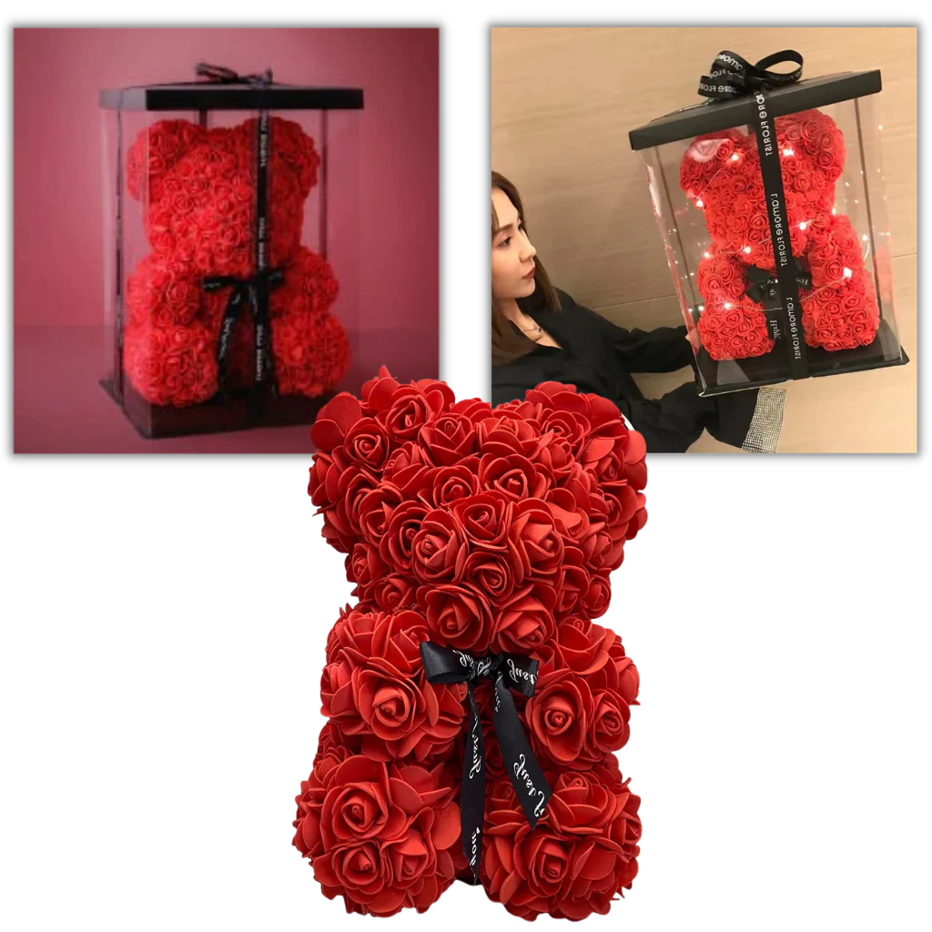 Avelena | Rosen Teddybär