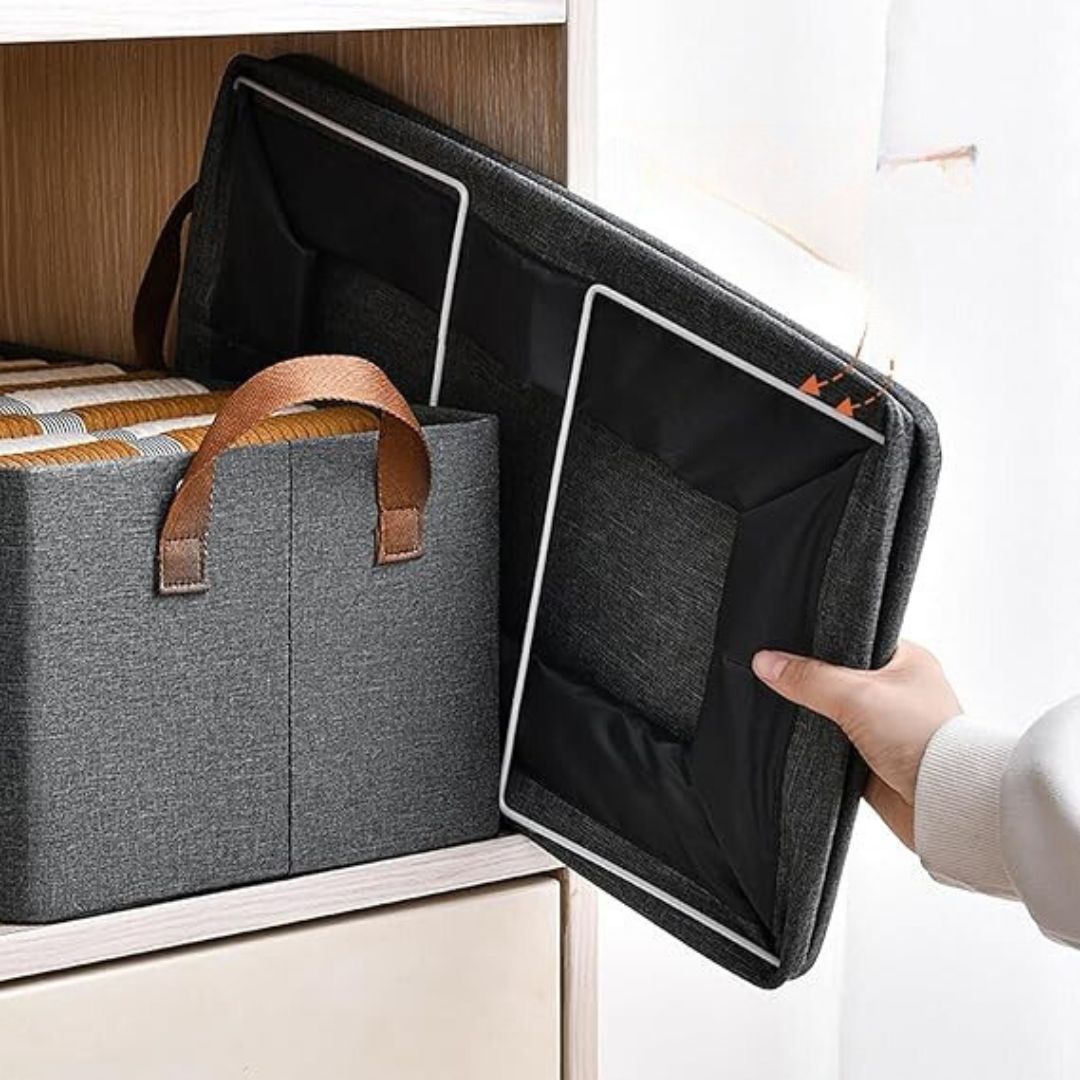 Avelena | Faltbare Kleider Organisationshilfe Box mit Griffen