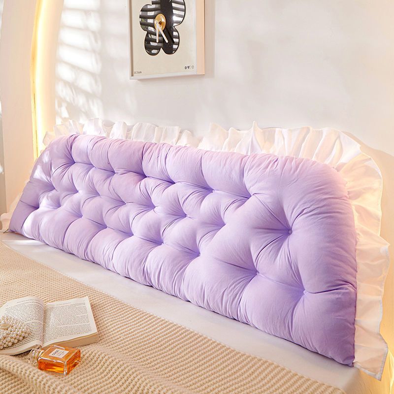 Avelena | Pink Tatami Kissen Kopfteil - Bett Schlafen Nacken Körperkissen, Große Rückenstütze Kissen für Schlafzimmer Dekor
