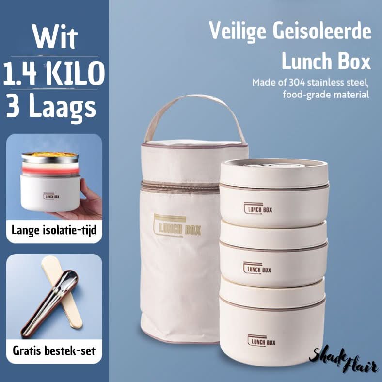 Avelena | Tragbares isoliertes Essensbehältersatz - LunchMate