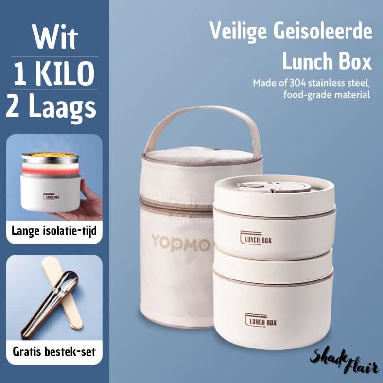 Avelena | Tragbares isoliertes Essensbehältersatz - LunchMate
