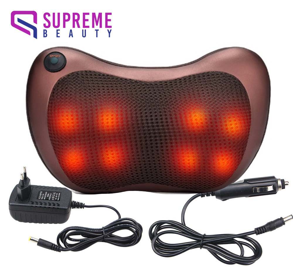 Avelena | Tragbares Massagekissen mit tiefem Shiatsu-Massage - ThermoRelax Pro