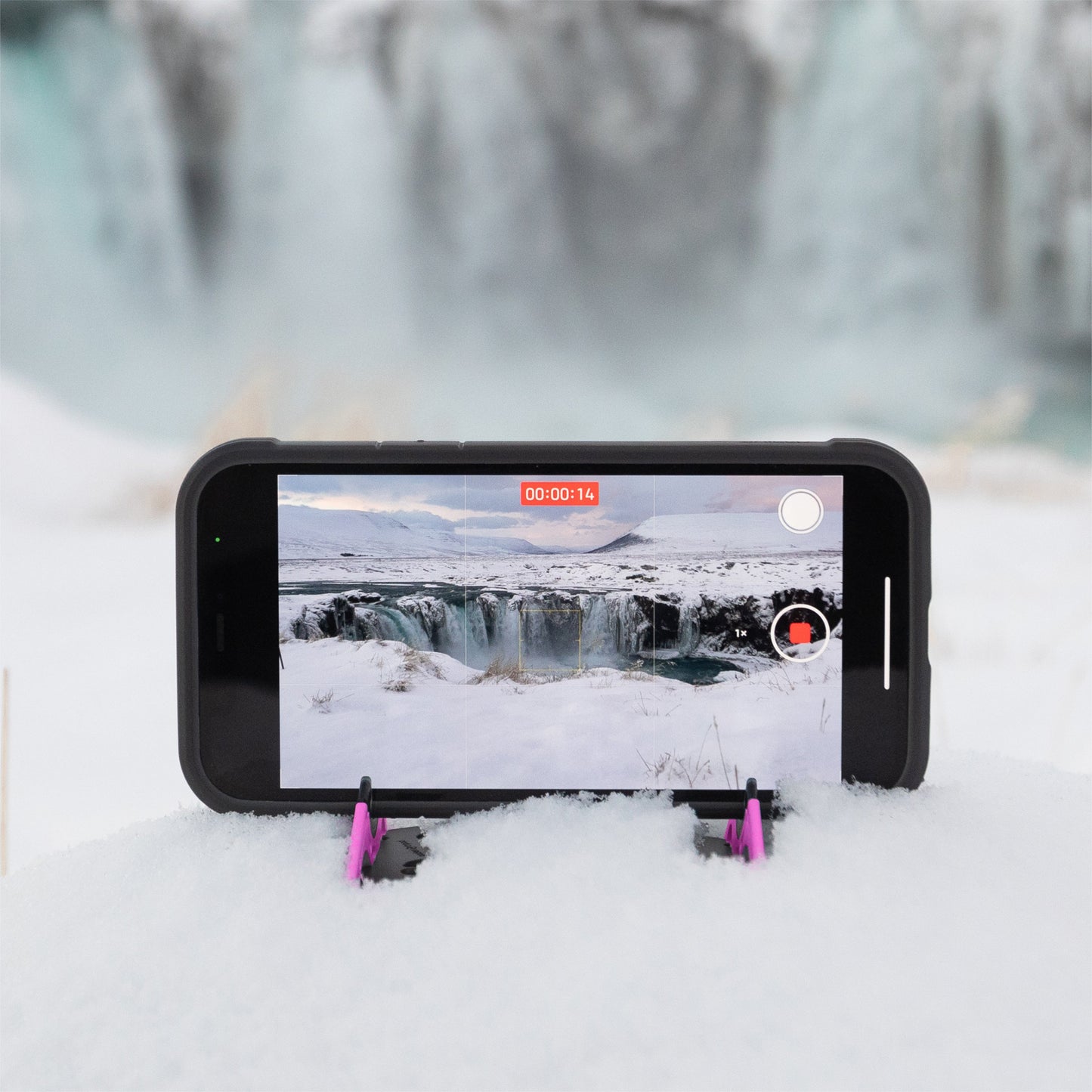 Avelena | Trageständer für das Handy für perfekte Fotos - SnapFold
