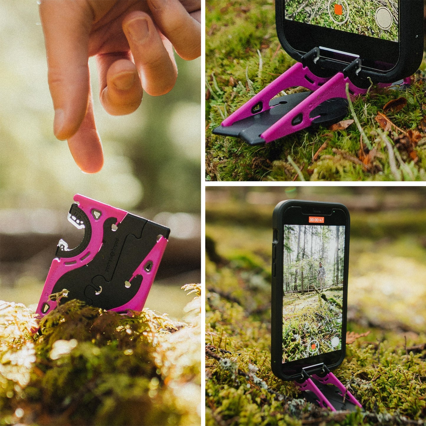 Avelena | Trageständer für das Handy für perfekte Fotos - SnapFold