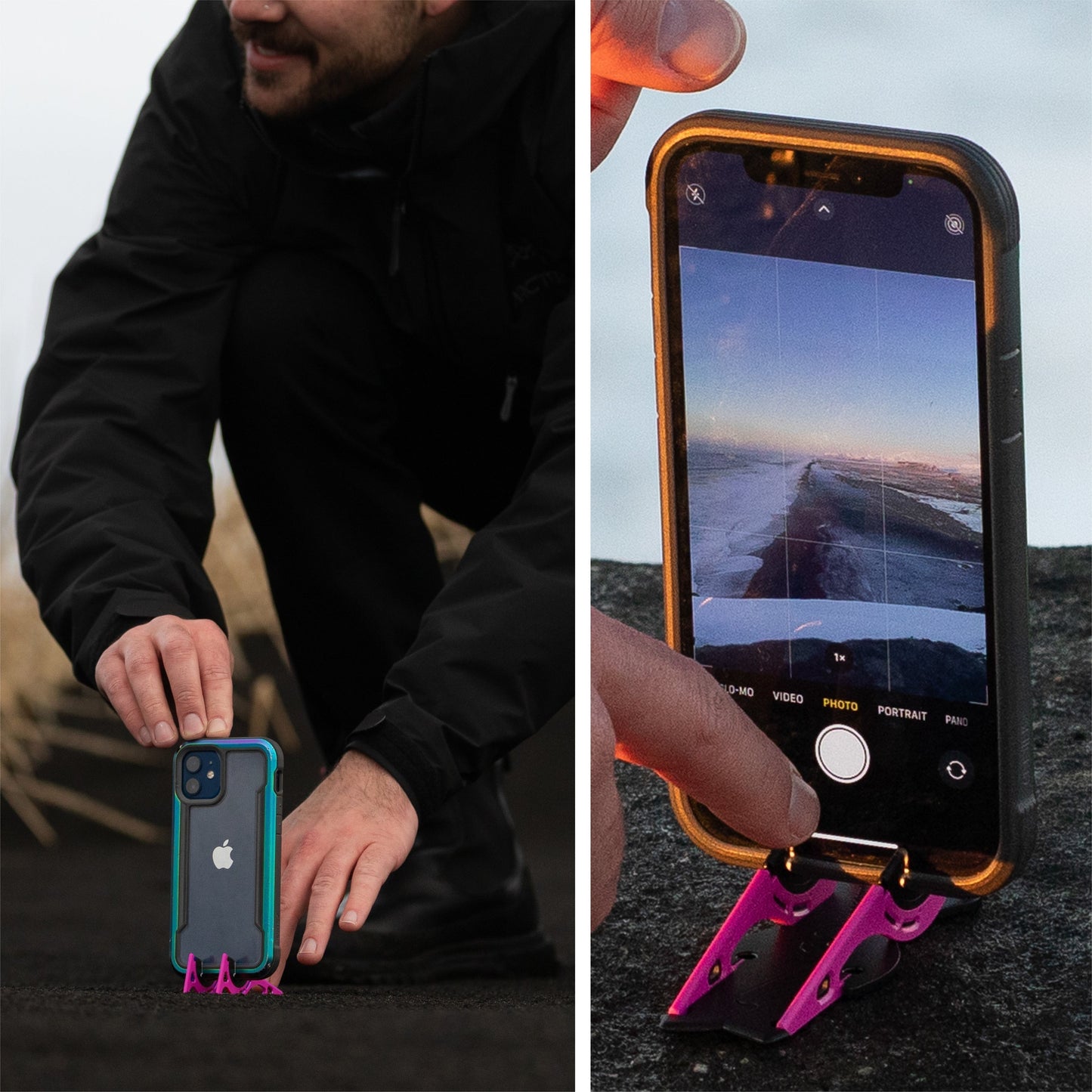 Avelena | Trageständer für das Handy für perfekte Fotos - SnapFold