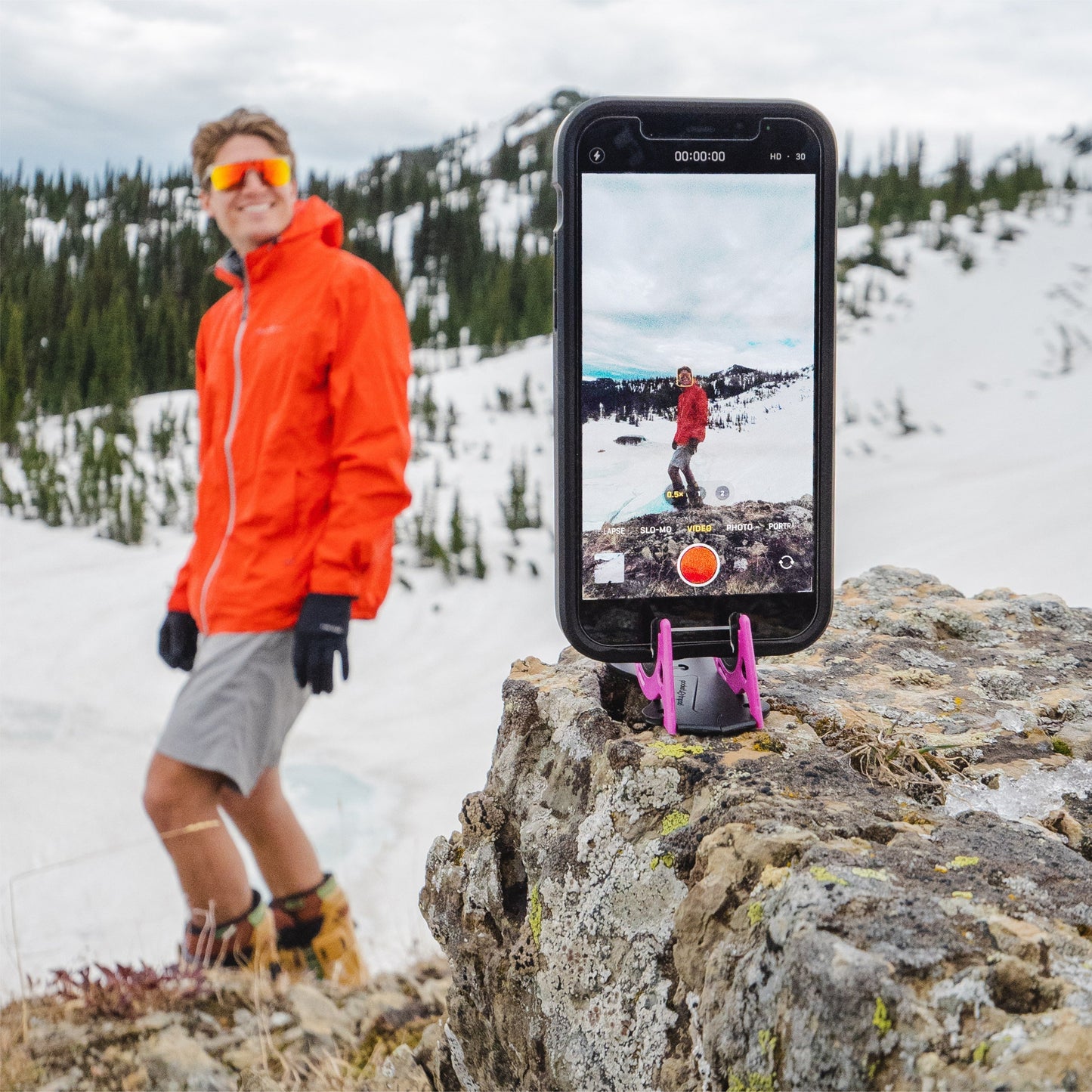 Avelena | Trageständer für das Handy für perfekte Fotos - SnapFold