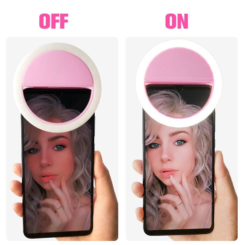 Avelena | Tragbares Selfie-Ringleuchten - GlowSnap