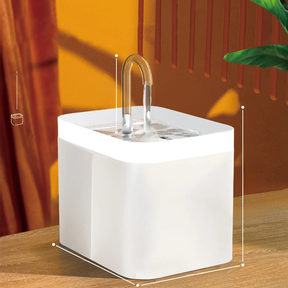 Avelena | Ultra-leise Haustier-Wasserbrunnen mit intelligenter Filtration - 1,5 l Edelstahl
