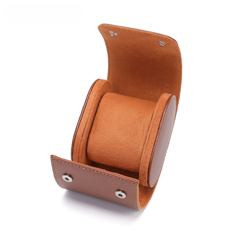 Avelena | Vintage Leder 3-Slot Herren Uhrenbox für Reisen