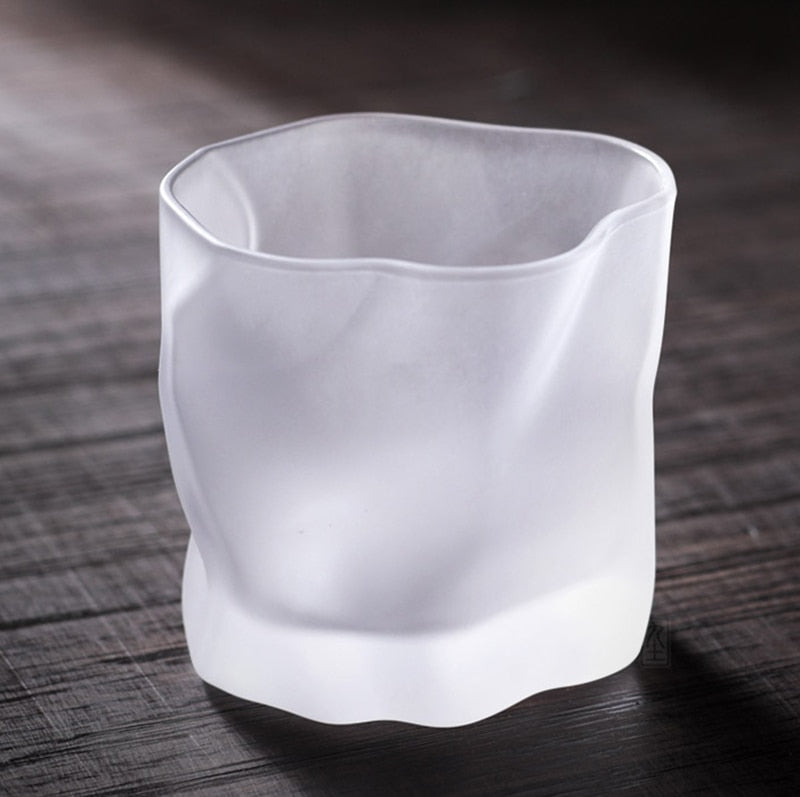 Avelena | Verzerrte Textur Whisky Glas Set