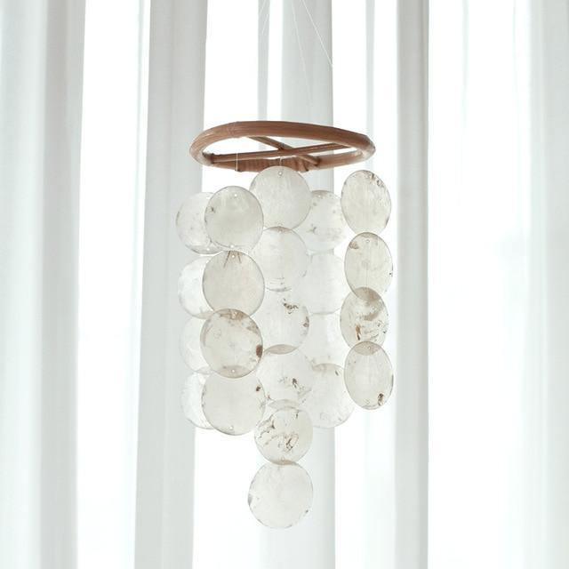 Avelena | ShellDreams Handgefertigtes Babyzimmer Windspiel | Muschel-Mobile | Beruhigende Klänge