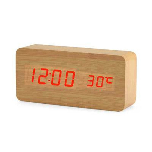 Avelena | VoiceRise - Nordische digitale LED-Wecker