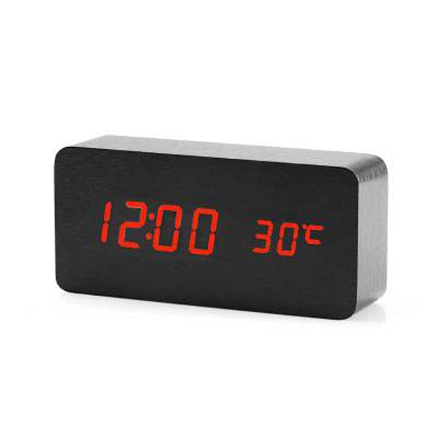 Avelena | VoiceRise - Nordische digitale LED-Wecker