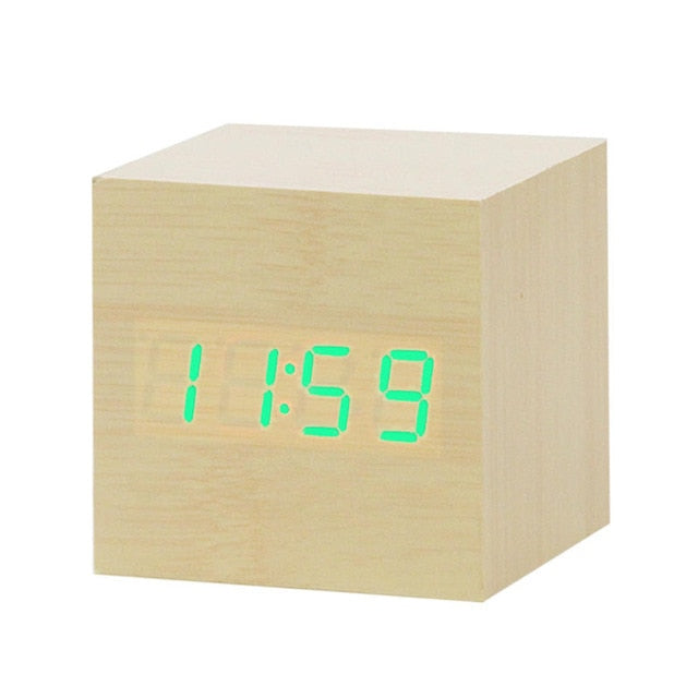 Avelena | VoiceRise - Nordische digitale LED-Wecker