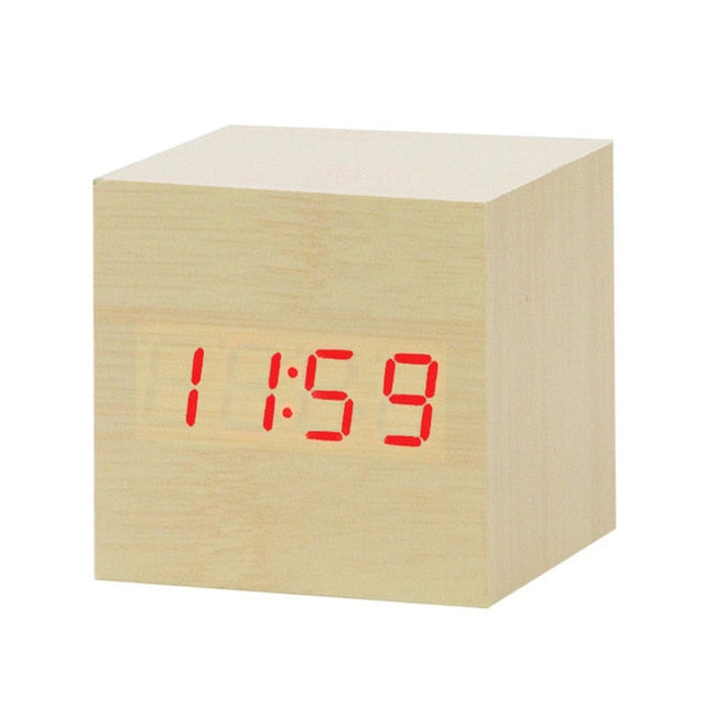 Avelena | VoiceRise - Nordische digitale LED-Wecker