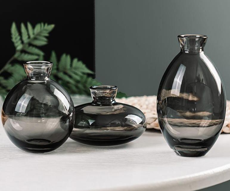 Avelena | TrioVase Glasvasen Set | Stilvolles Design | Perfekte Dekoration | In verschiedenen Farben erhältlich