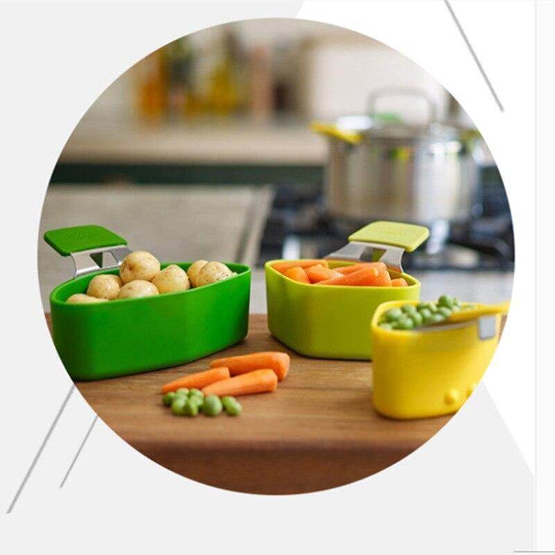 Avelena | 3Pcs einfacher Geschirr Lebensmittel Dampfgarer