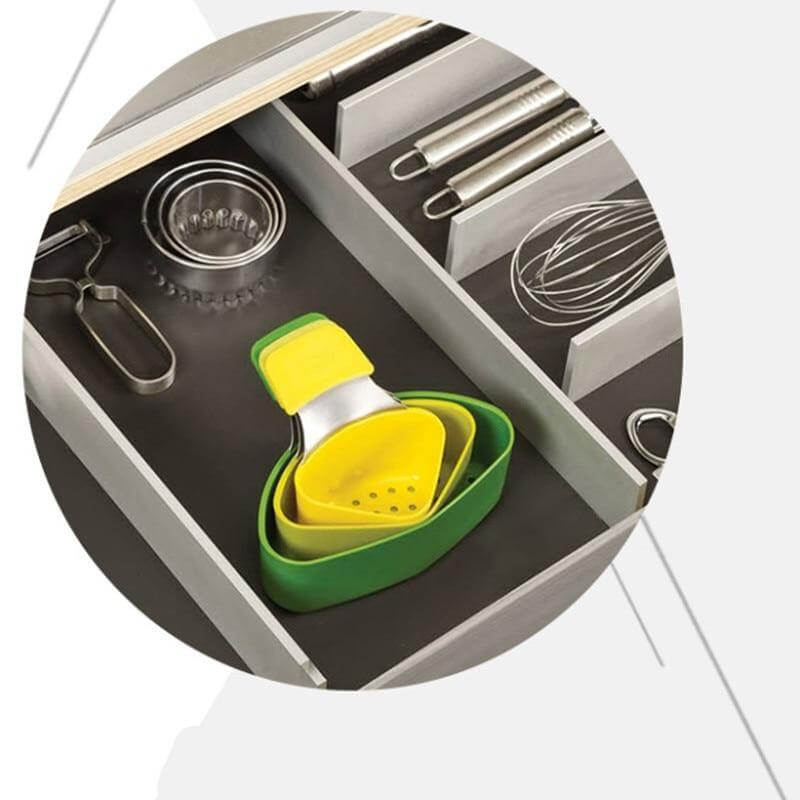 Avelena | 3Pcs einfacher Geschirr Lebensmittel Dampfgarer