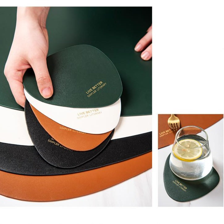 Avelena | 4 Farben Dreieck Platzset Set