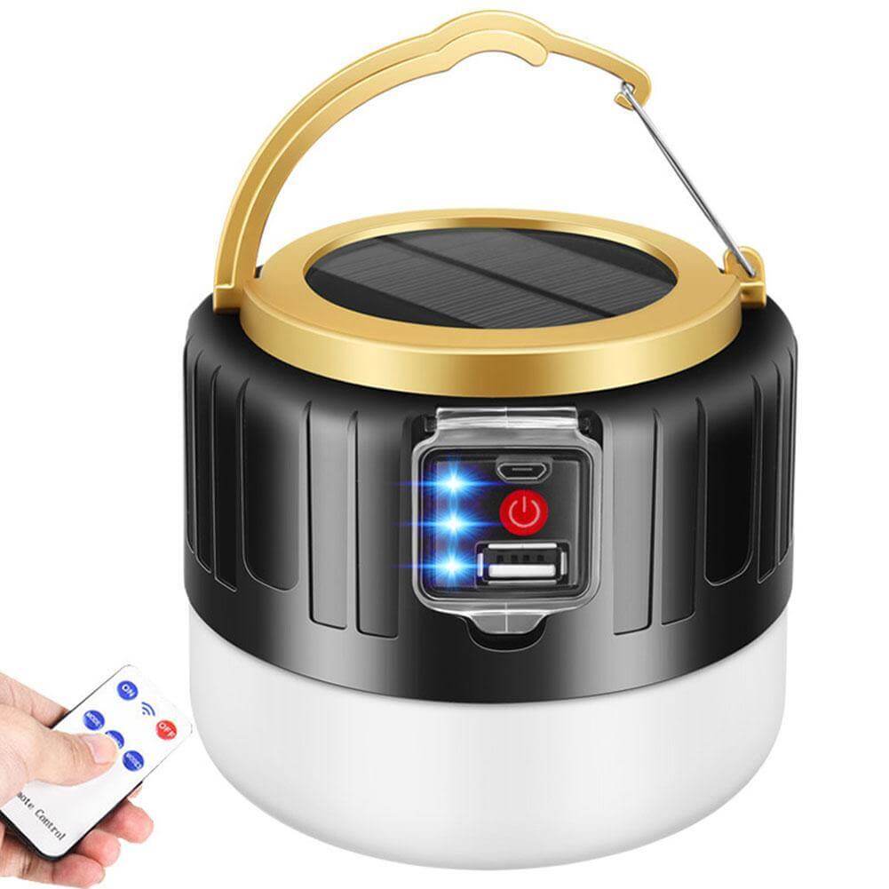 Avelena | Wetterfeste Solar wiederaufladbare Camping LED Lampe