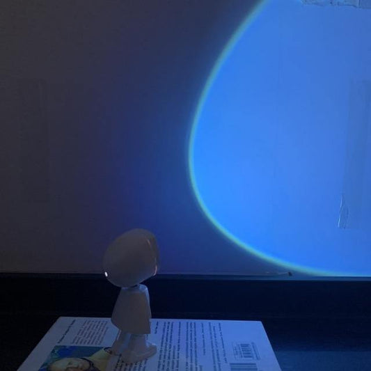 Avelena | Atmosphärische Sonnenuntergang Roboterlampe LED