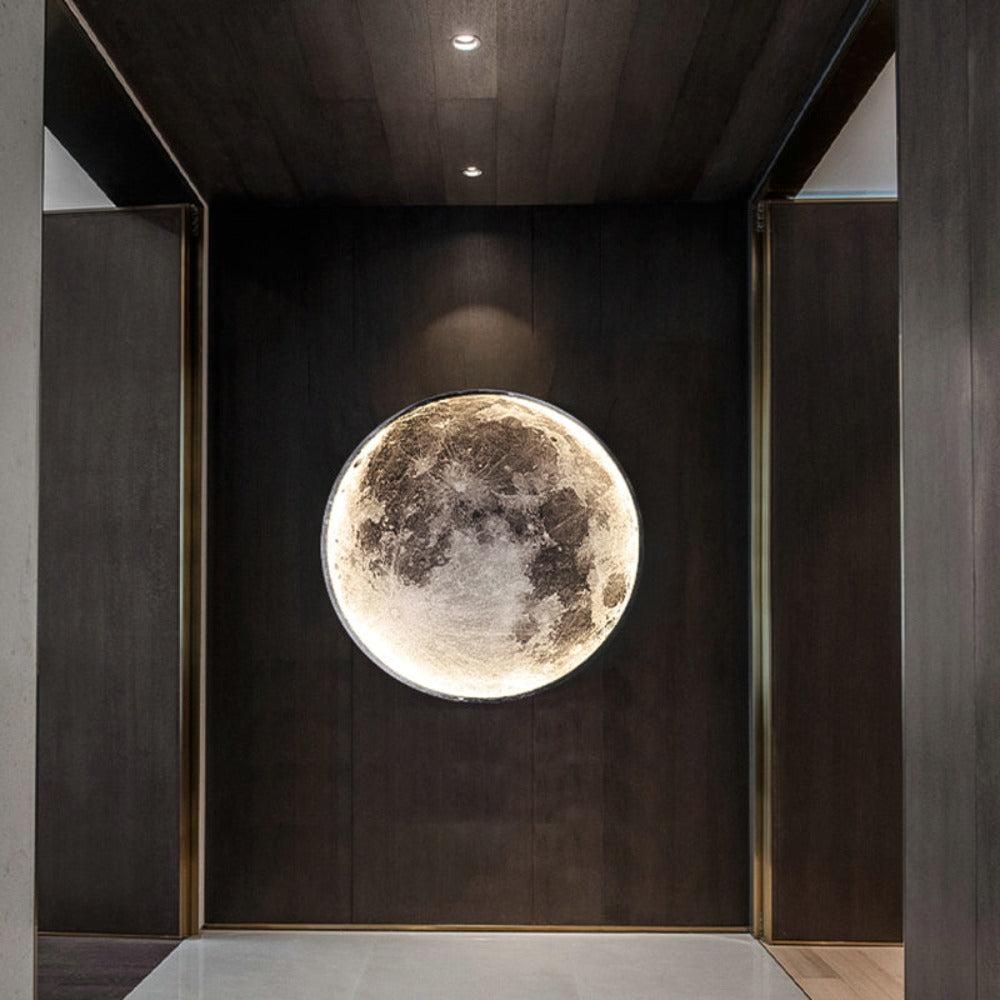 Avelena | 3D LED Mond oder Erde Decken- oder Wandlampe