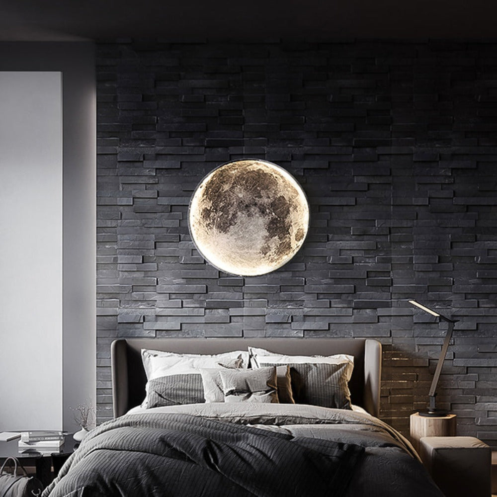 Avelena | 3D LED Mond oder Erde Decken- oder Wandlampe