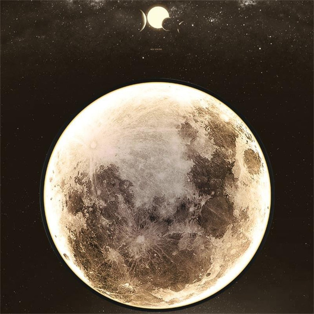 Avelena | 3D LED Mond oder Erde Decken- oder Wandleuchte