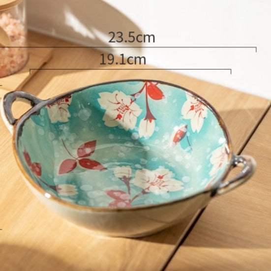 Avelena | Flora Keramik Pasta Schalen