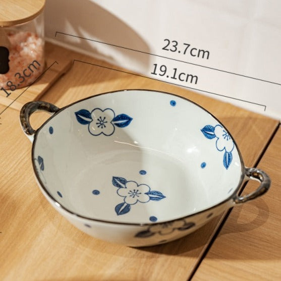 Avelena | Flora Keramik Pasta Schalen
